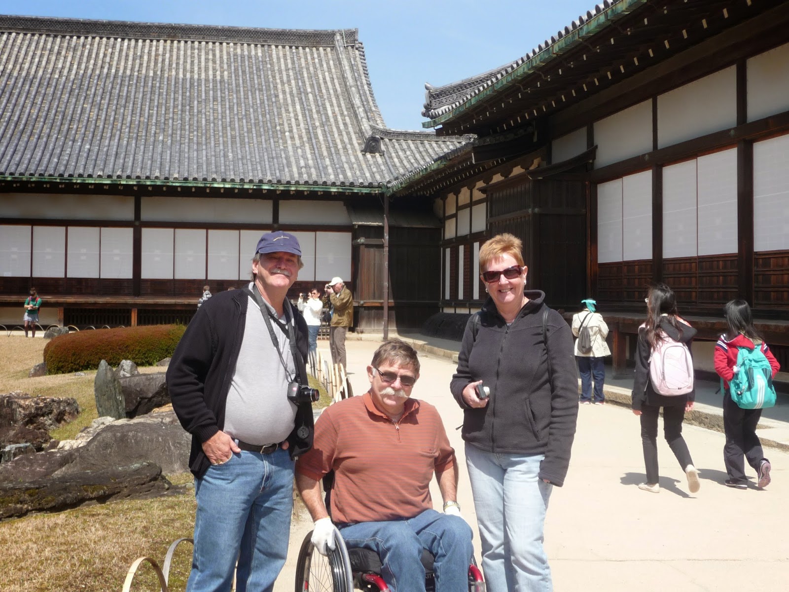 Have Wheelchair Can Travel Kyoto, Japan and the wheelchair