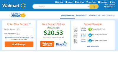 Walmart Savings Catcher