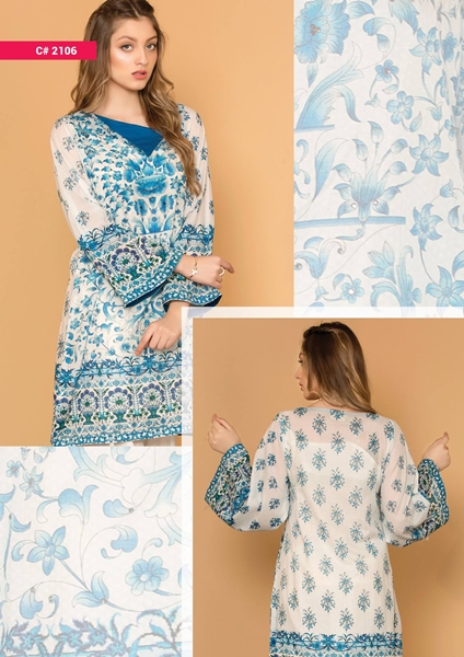 Kayseria Lawn Summer Collection 2017-2018 for Girls