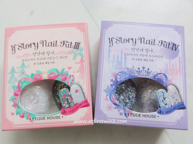 Etude House If Story Nail Kit 3 and 4