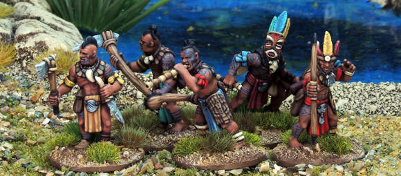  Frostgrave Ghost Archipelago Tribals : Toys & Games