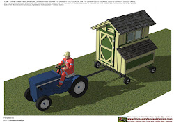 chicken tractor plans trailer construction coop t200 garden storage principles