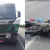 Acidente envolvendo moto e carreta deixa dois mortos na BR-101 em Alagoinhas