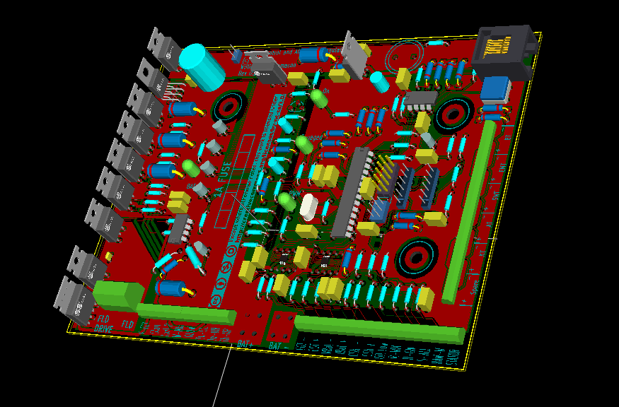 DC Generator Controller : Version 0.2.1 Schematics posted