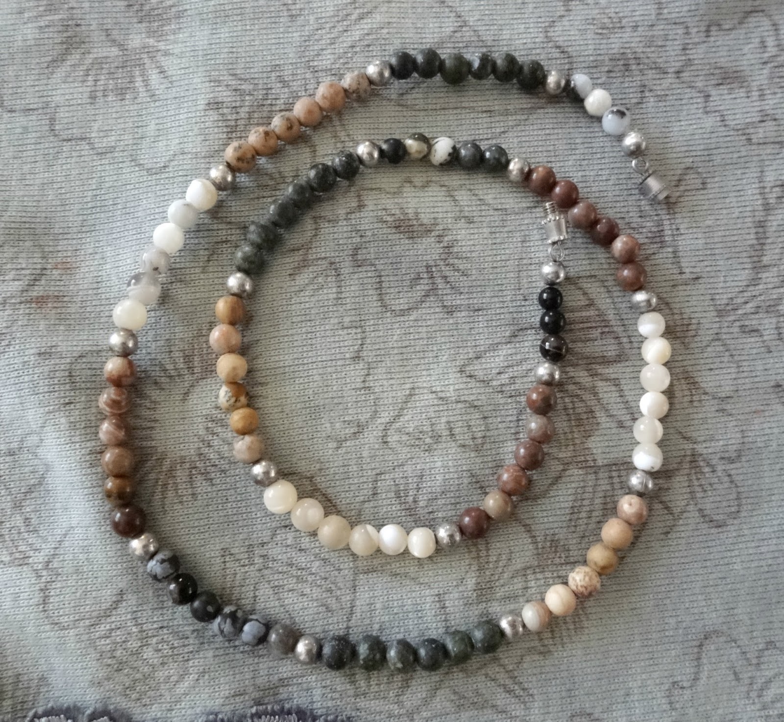 Dream Packer Jewelry: Mystic Collection (4mm beads with Silver)