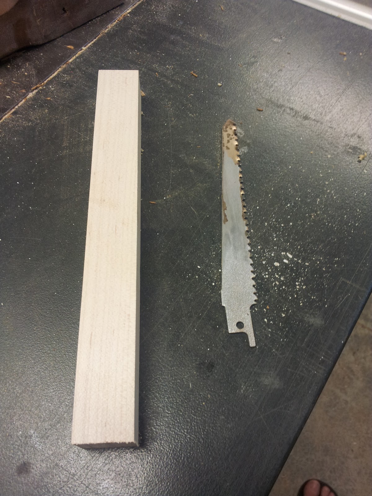 Chad's Workshop: DIY whittling knife