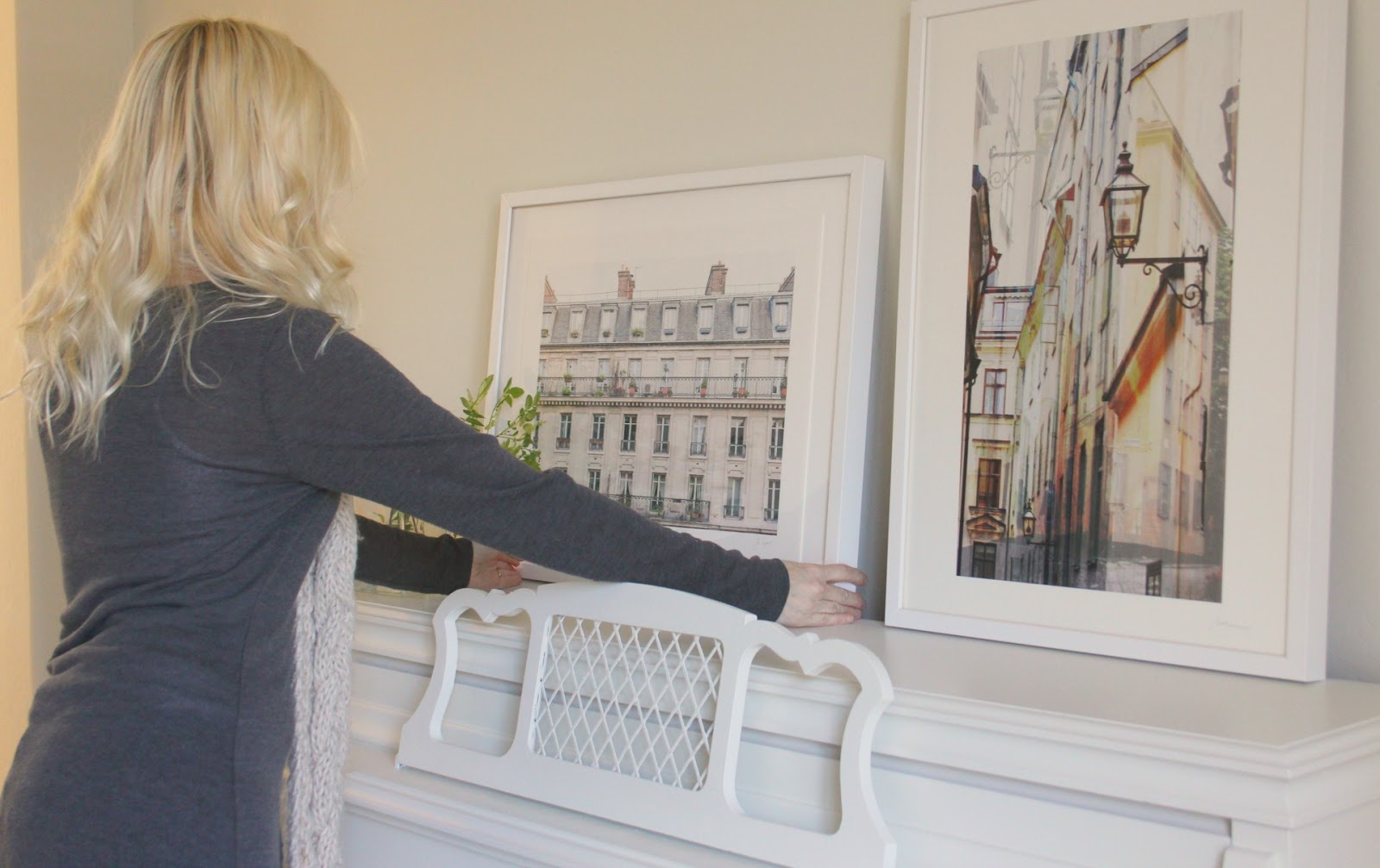 Paris and Stockholm art prints from Minted at Hello Lovely's Arizona Fixer Upper