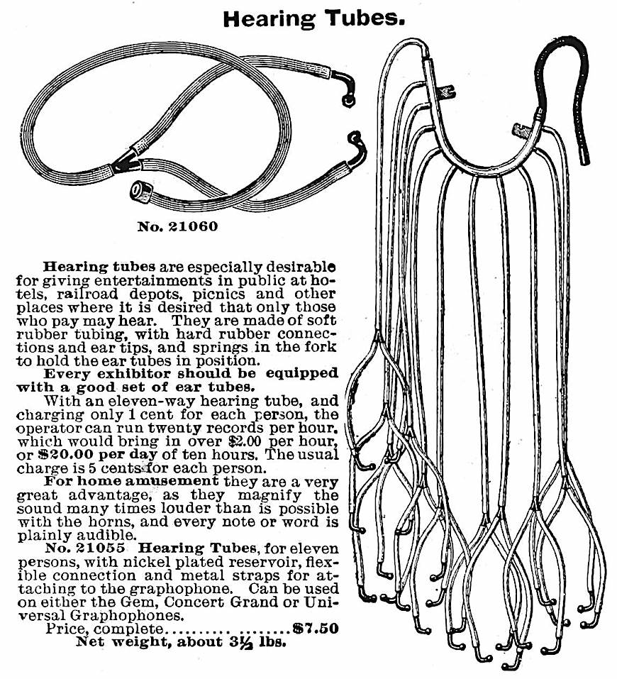 1898 hearing tubes 1898 public hearing tubes