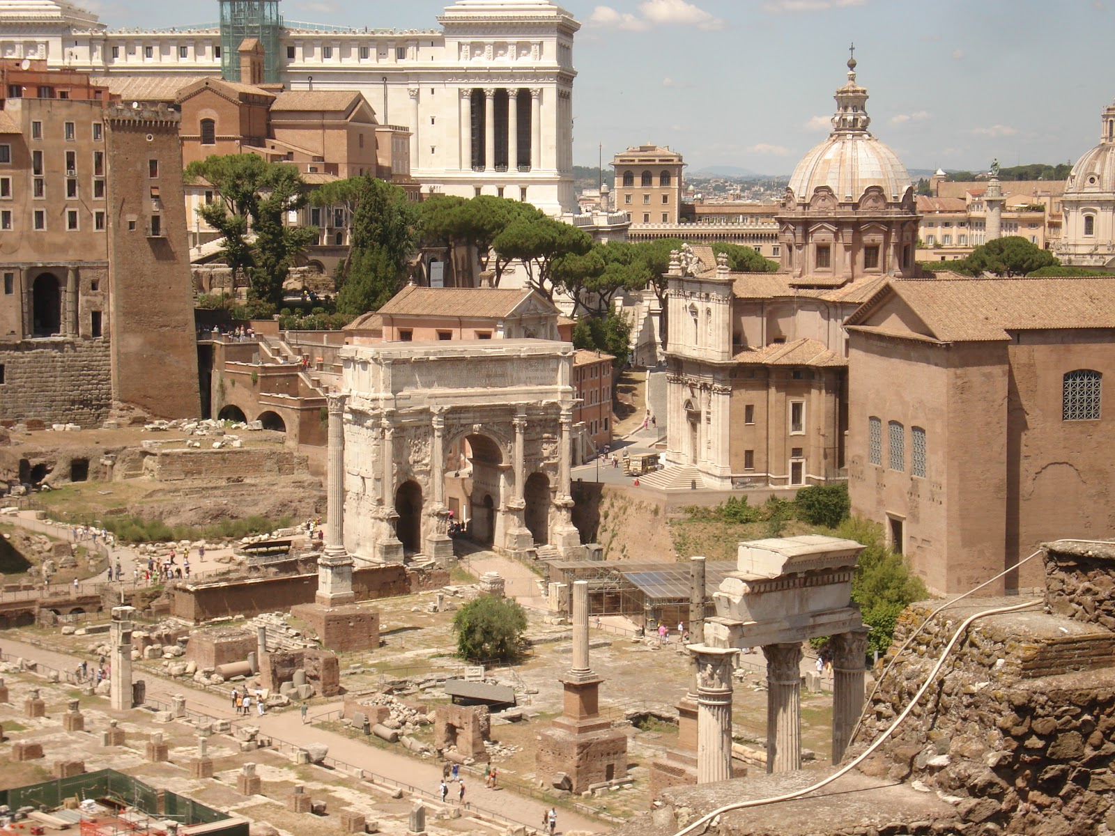 Thursday's Child The Roman Forum Of Muses and Meringues