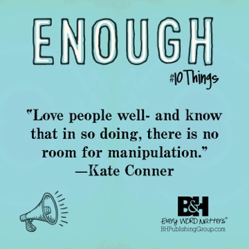 Quotes from Enough book by Kate Conner #10things