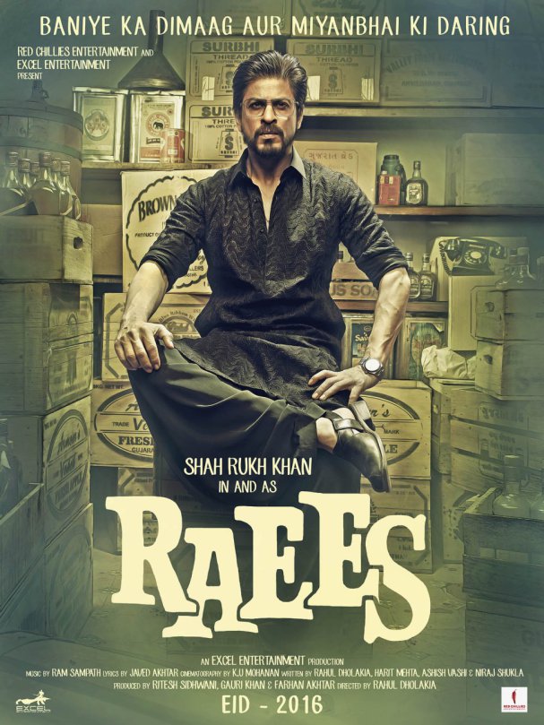 Raees Dialogues & Movie Wallpapers Feat. Shah Rukh Khan, Nawazuddin Siddiqui
