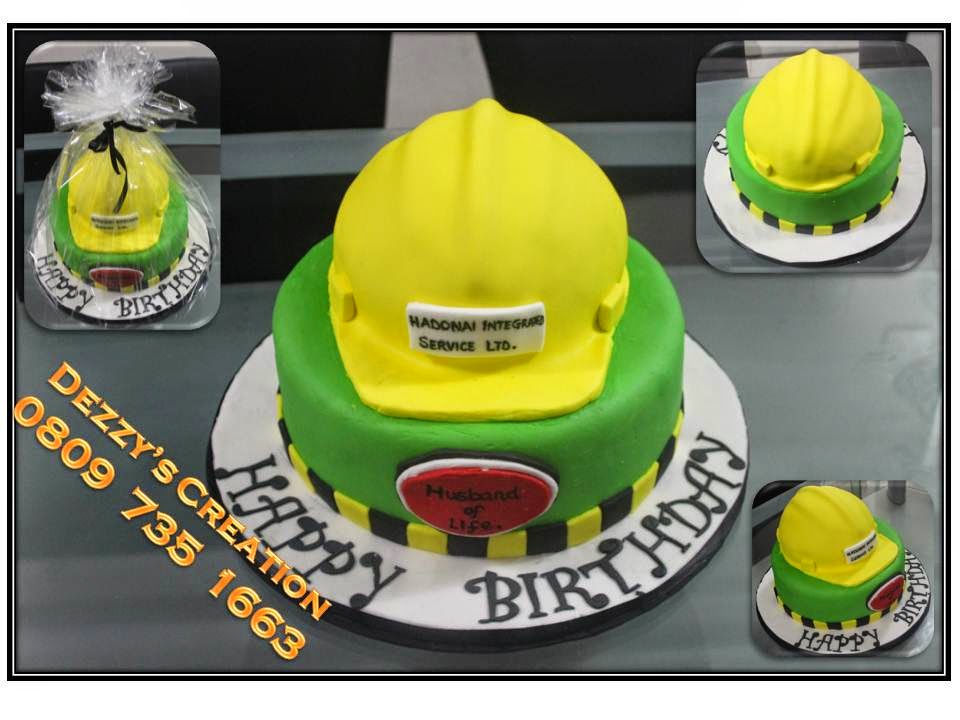 Dezzy's Creation HARD HAT CAKE