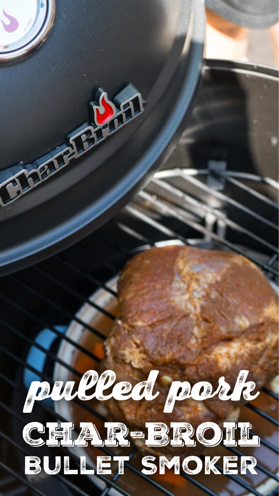 Outdoor Kitchen 10 Pulled Pork aus dem CharBroil Bullet Smoker