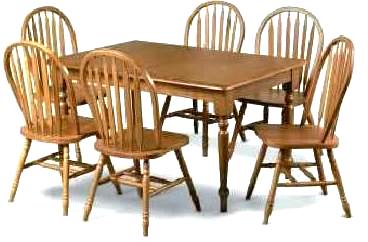 Juego de Comedor Foto de juego de comedor con mesa rectangular
