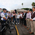 Da Mario López banderazo de salida a policías  en bicicleta, que vigilarán el centro de la ciudad