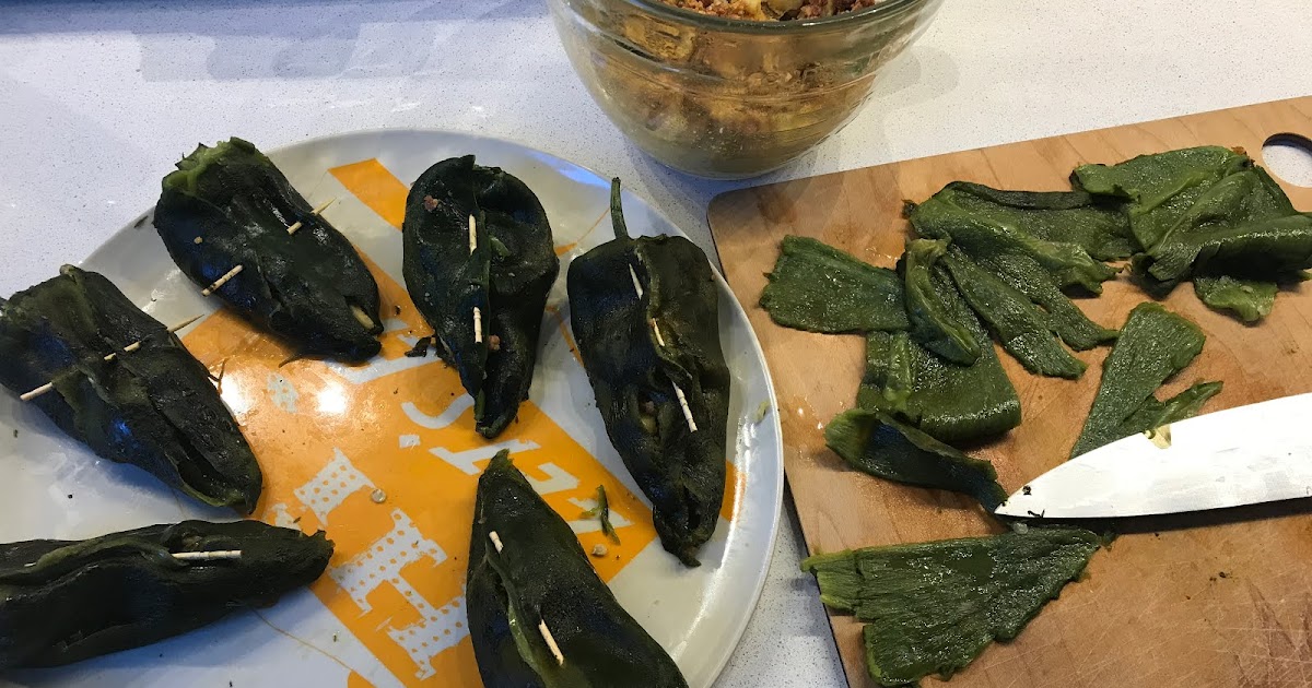 Chili Relleno Deconstructed and Easy! market recipes