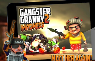 Gangster Granny 2 Madness MOD APK+DATA v1.0 (1.0) (Mod Unlimited Money)