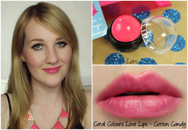 Coral Colours Love Lips - Cotton Candy review