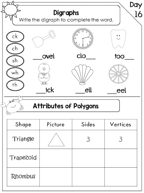 Tiny Teaching Shack: Summer Packets