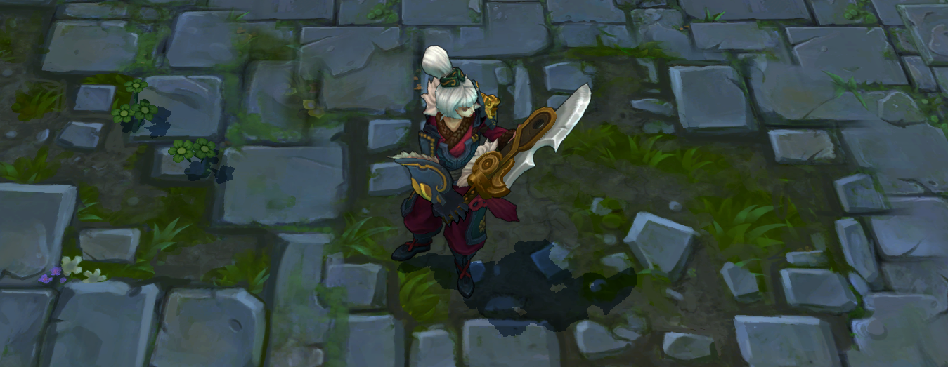 Dragonblade Riven champion skins in League of Legends