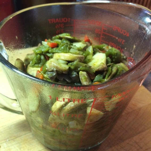 There's a Hippy in the Kitchen Hatch Chile Clafoutis with Hatch Aioli