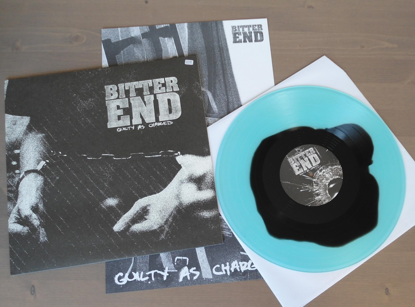 hardcore/metal vinyl underdog store pt 1/4 bitter end guilty as charged