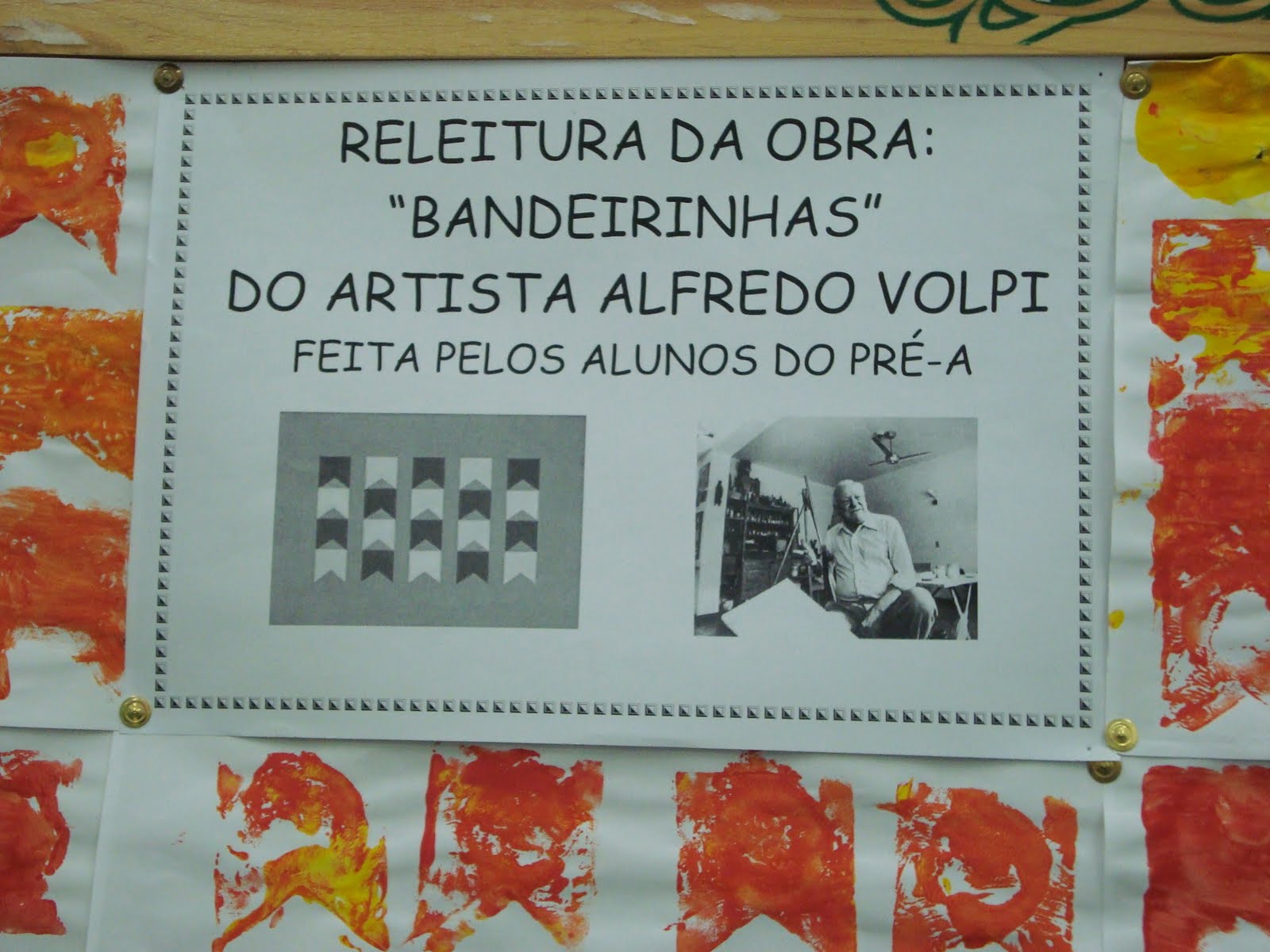 Releitura Da Obra Bandeirinhas De Alfredo Volpi