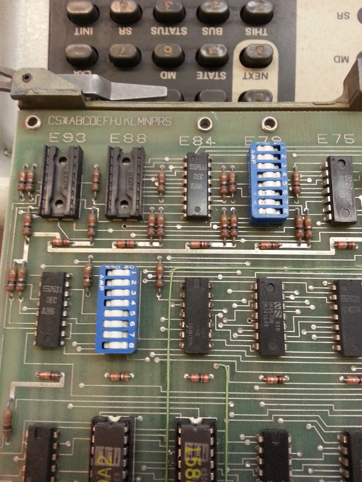Jim's collections: PDP8/A system boards