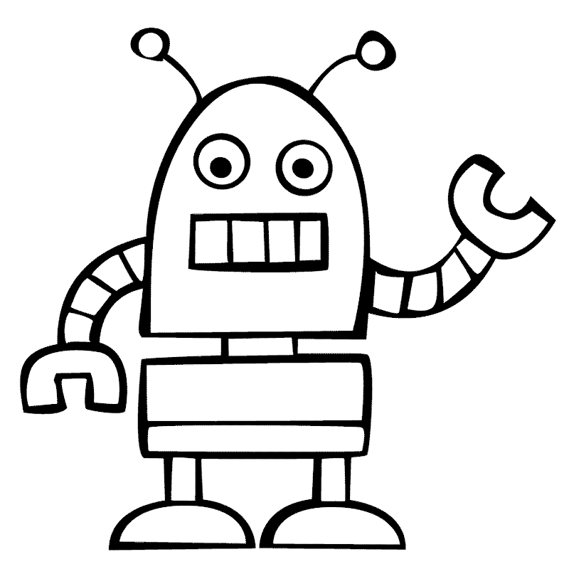 gambar robot lucu