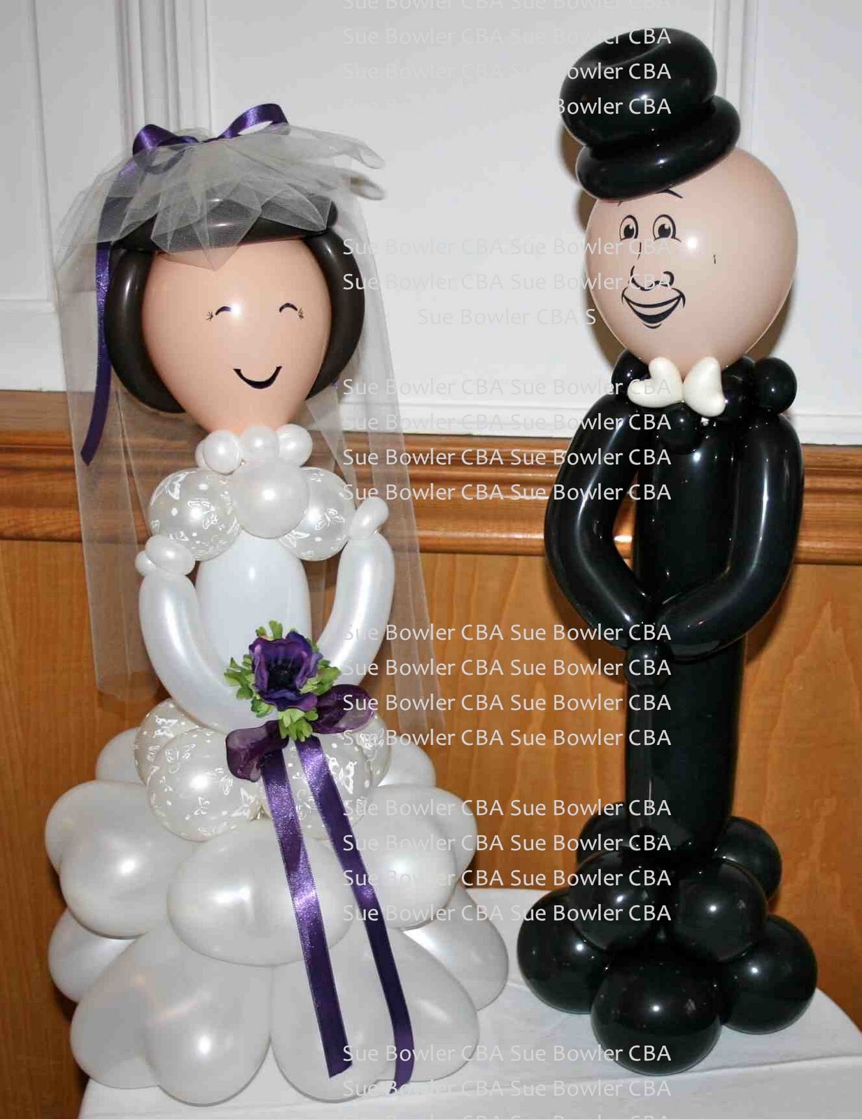 The Very Best Balloon Blog Bride Groom Balloon Sculpture Recipe