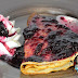 Crêpes à la compote de myrtilles surgelées