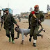 IGBO PEOPLE ARE STUPID, GOING OUT TO FIGHT ARMED TRAIN ARMIES WITH STONES AND STICKS.