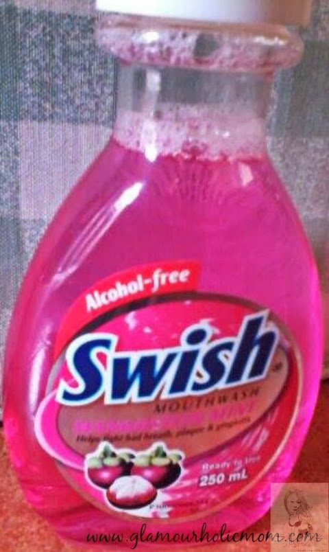 SWISH® Alcohol-Free Mouthwash Mangosteen Mint -Review