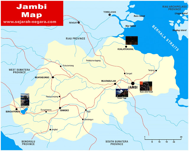 image: Jambi Map High Resolution