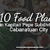 Where to eat in Cabanatuan City?