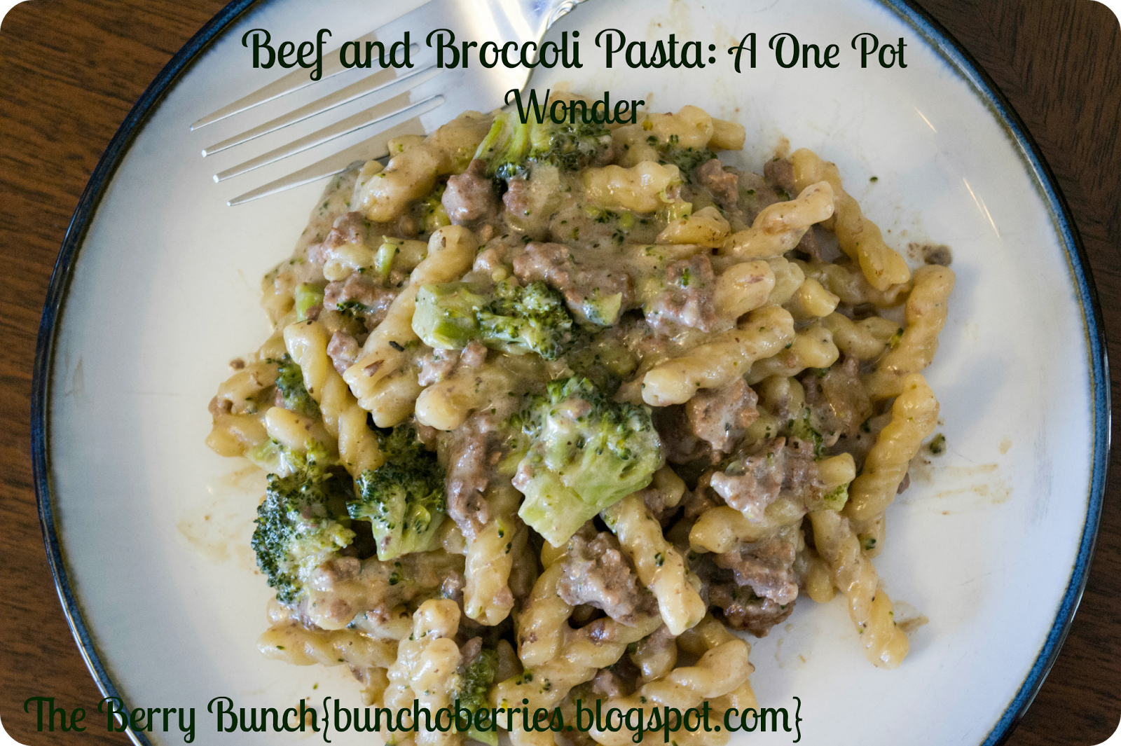 The Berry Bunch: What's For Dinner: Beef and Broccoli One Pot Wonder {Recipes}