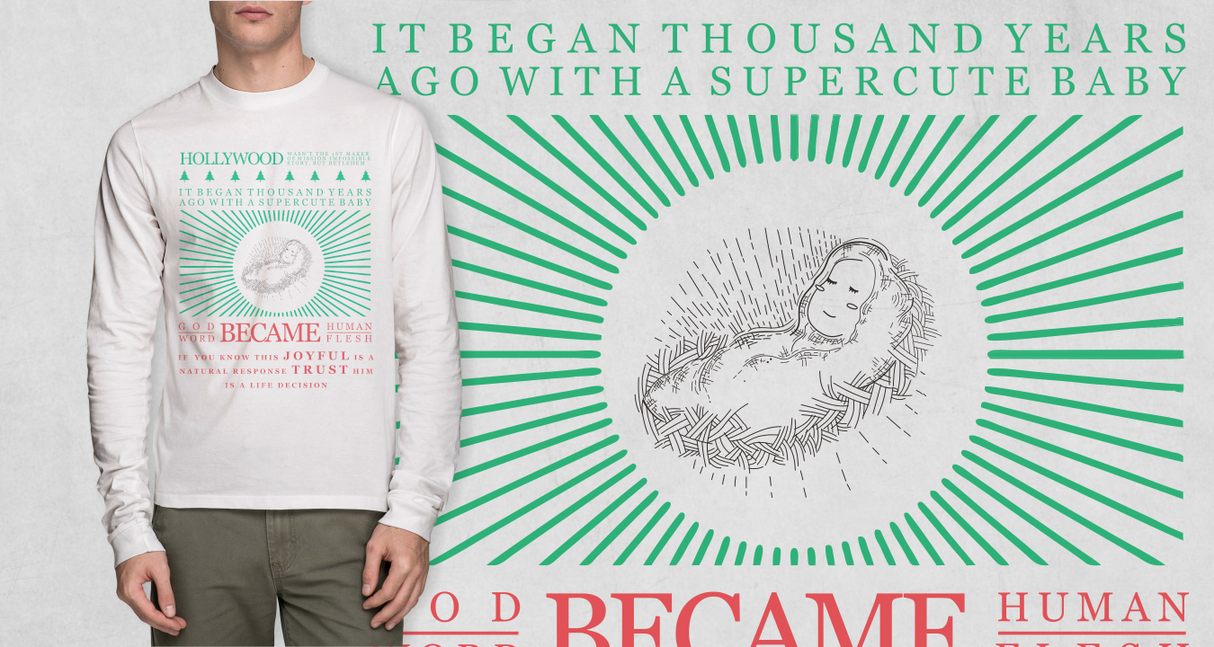 Desain Kaos Christmas Natal Portfolio Jago Desain - Desain Kaos