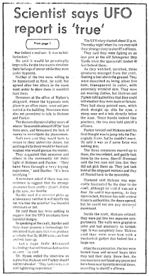 Scientist Term Pas UFO Report As True - Mississippi Press Register (-cont) 10-14-1973
