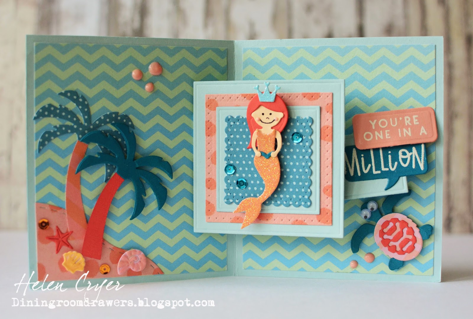 Karen Burniston Palm Tree Pop-Up  ̹ ˻