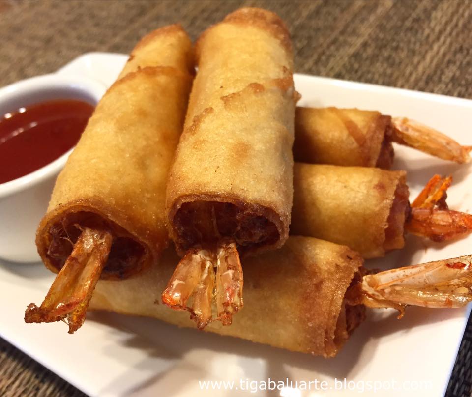 Casa Baluarte Filipino Recipes Shrimp and Pork Lumpia