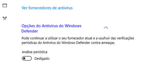 windows defender segundo antivírus windows defender segundo antivirus