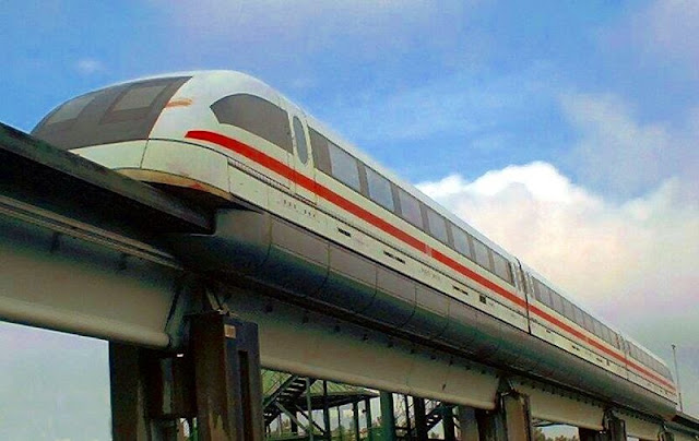 Gambar Kereta Maglev Monorel Gambar Kereta Maglev Monorel