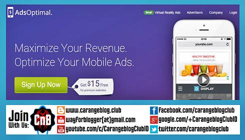 Tampilkan Iklan untuk Pengunjung Mobile dengan AdsOptimal Tampilkan Iklan untuk Pengunjung Mobile dengan AdsOptimal