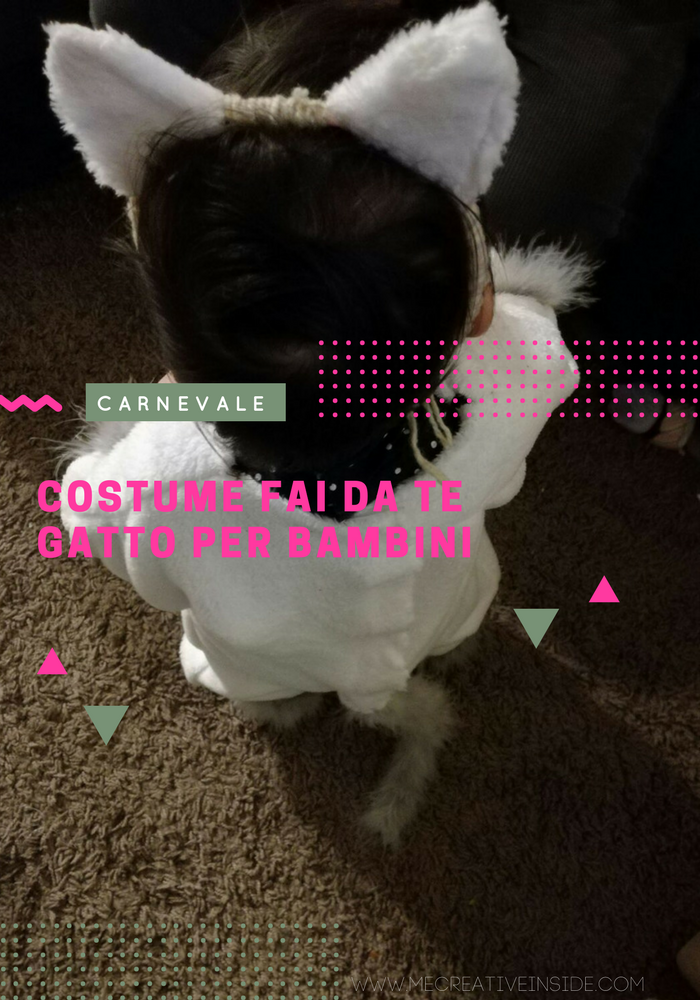 Come fare un costume di carnevale fai da te Gatto per bambini - ME  creativeinside
