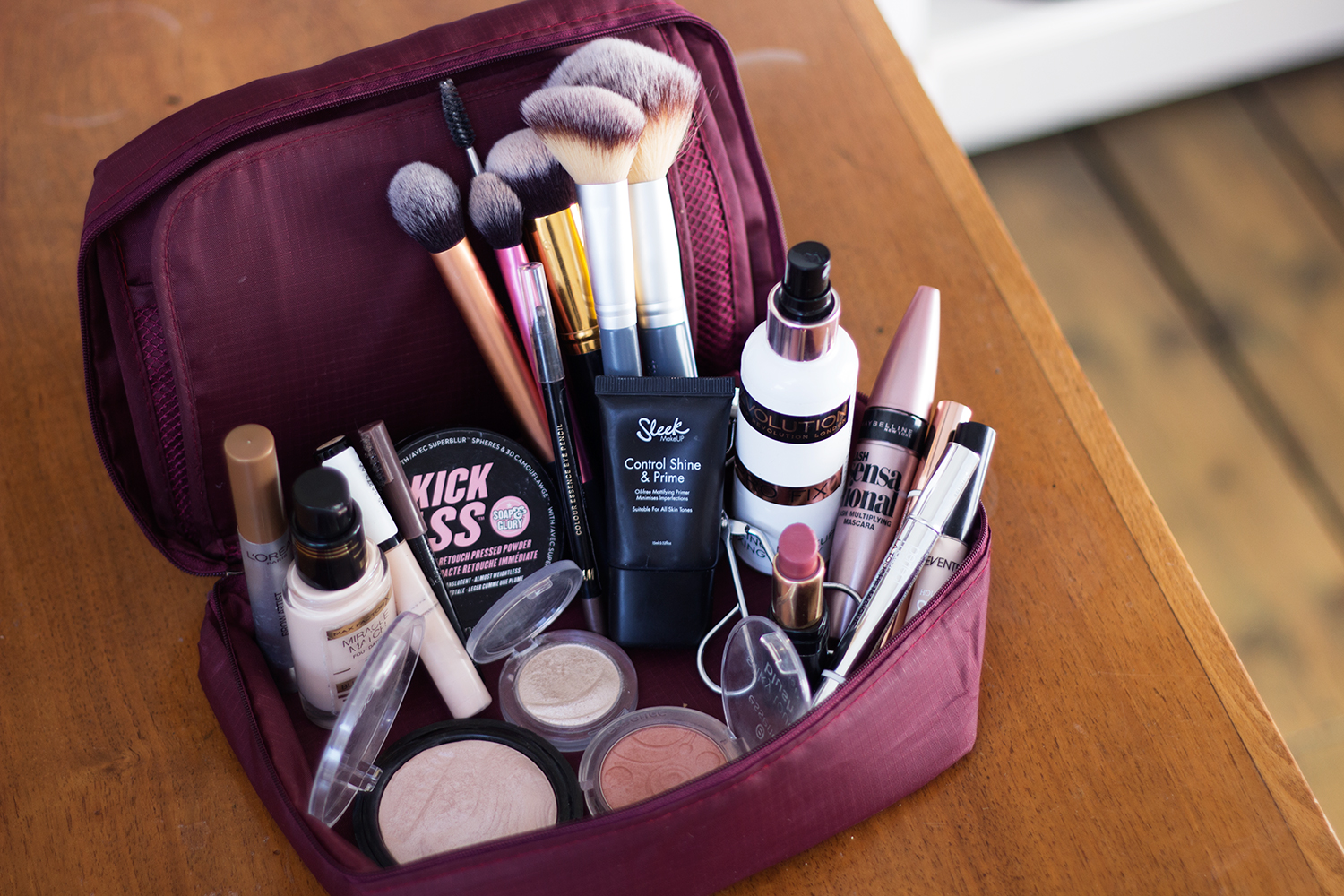 Overnight Travel Makeup Bag Overnight Travel Makeup Bag