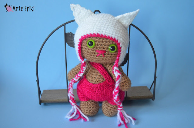 amigurumi crochet ganchillo diy gato cat oso bear cute kawaii buho howl cupcake