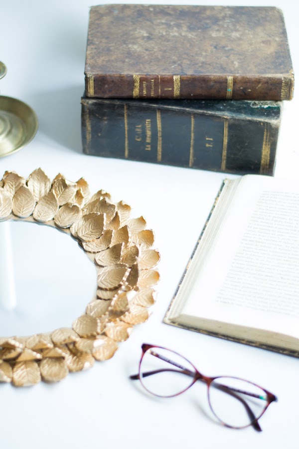 Espejo pasta modelar diy