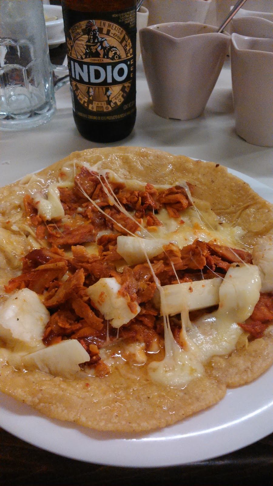 La Casa del Pastor Quesadilla Pastor