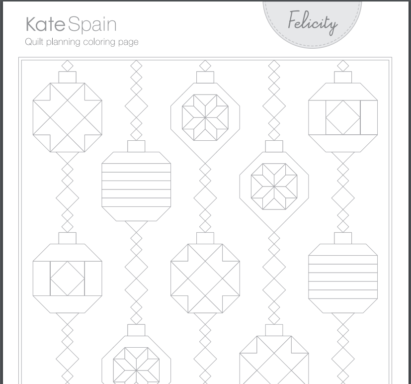 Coloring Page Quilt - my coloring books pages