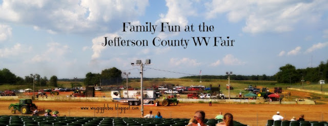 family fun watching tractor and truck pulls at the Jefferson County WV fair, Jefferson County WV Fair, Jefferson County West Virginia,